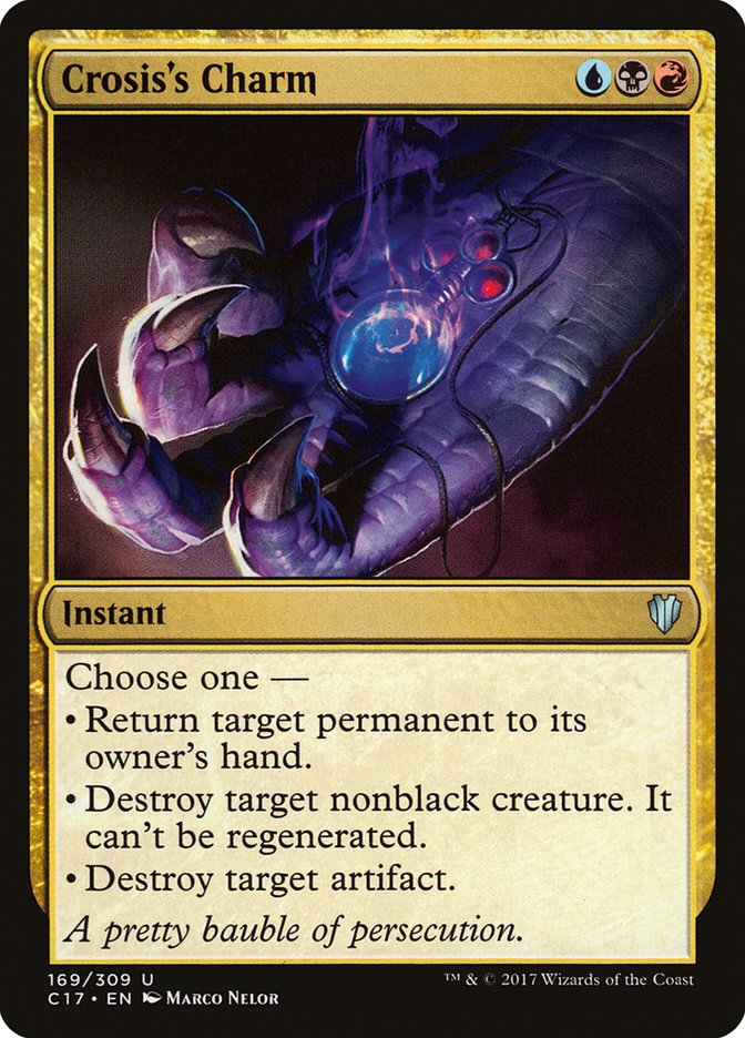 Crosis's Charm [Commander 2017] - The Mythic Store | 24h Order Processing
