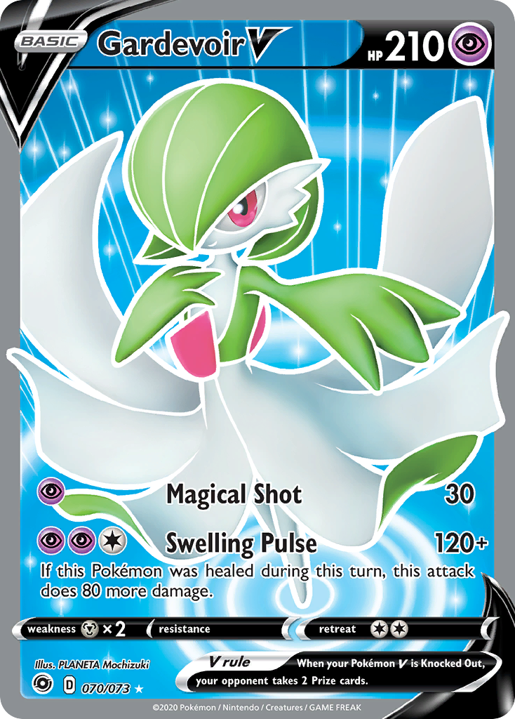 Gardevoir V (070/073) [Sword & Shield: Champion's Path] - The Mythic Store | 24h Order Processing