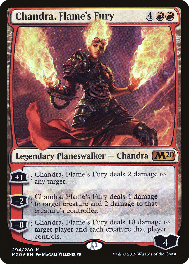 Chandra, Flame's Fury [Core Set 2020] - The Mythic Store | 24h Order Processing