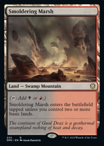 Smoldering Marsh [Dominaria United Commander] - The Mythic Store | 24h Order Processing