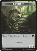 City's Blessing // Construct (0075) Double-Sided Token [Commander Masters Tokens] - The Mythic Store | 24h Order Processing