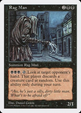 Rag Man [Fifth Edition] - The Mythic Store | 24h Order Processing
