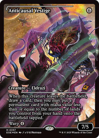 Anticausal Vestige (Showcase) [Edge of Eternities] - The Mythic Store | 24h Order Processing