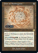 Door to Nothingness (Retro Schematic) (Serialized) [The Brothers' War Retro Artifacts] - The Mythic Store | 24h Order Processing