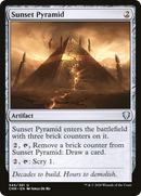 Sunset Pyramid [Commander Legends] - The Mythic Store | 24h Order Processing