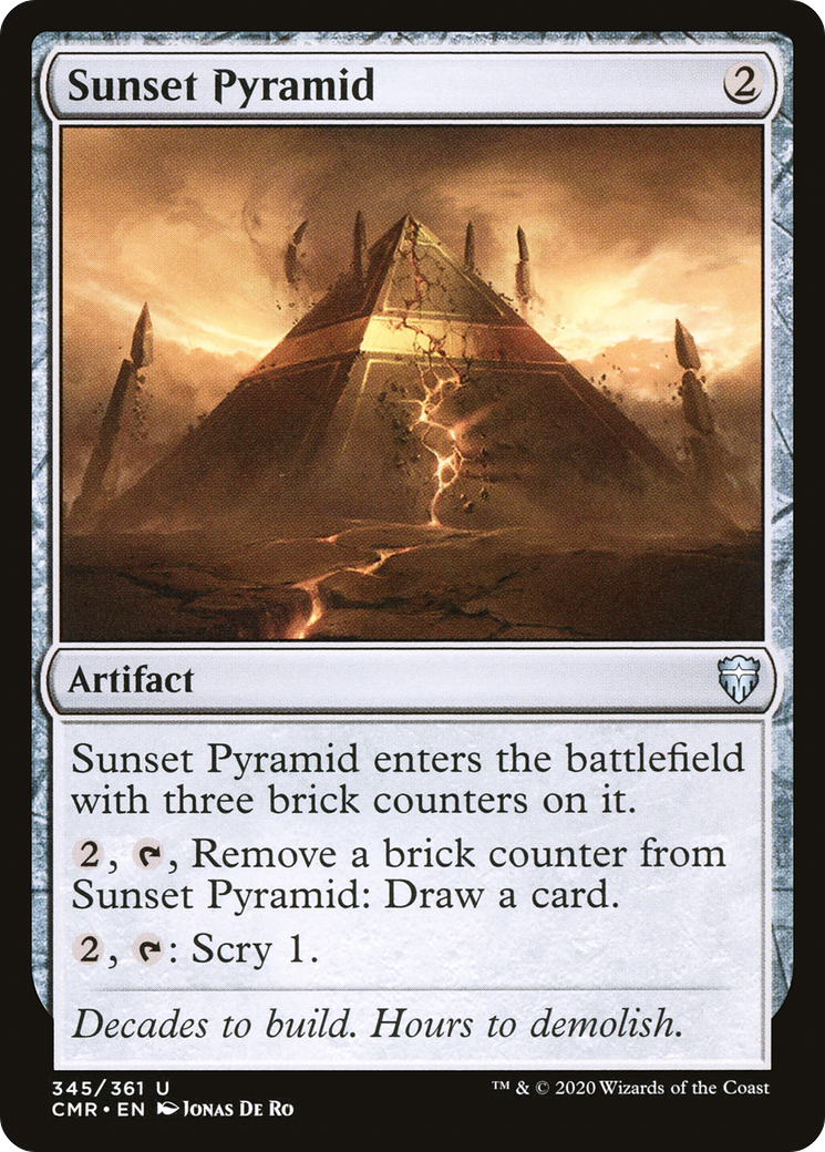 Sunset Pyramid [Commander Legends] - The Mythic Store | 24h Order Processing