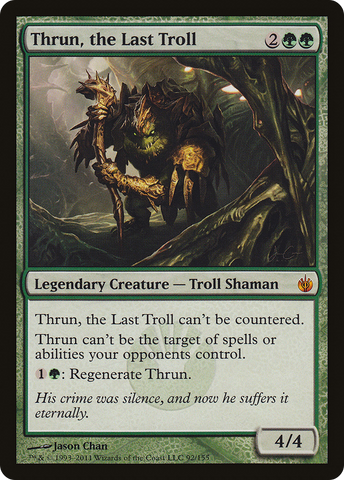 Thrun, the Last Troll [Mirrodin Besieged] - The Mythic Store | 24h Order Processing