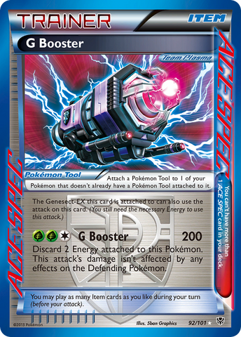 G Booster (92/101) [Black & White: Plasma Blast] - The Mythic Store | 24h Order Processing