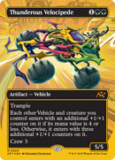 Thunderous Velocipede (Borderless) (First-Place Foil) [Aetherdrift] - The Mythic Store | 24h Order Processing