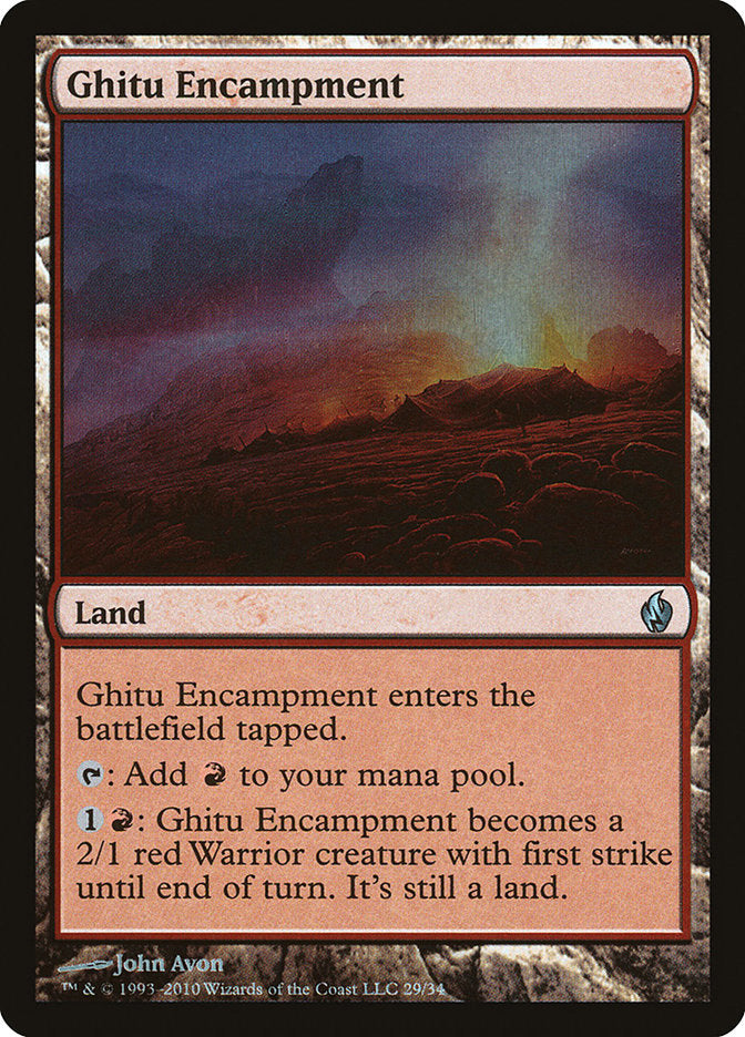 Ghitu Encampment [Premium Deck Series: Fire and Lightning] - The Mythic Store | 24h Order Processing