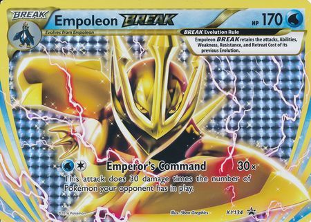 Empoleon BREAK (XY134) (Jumbo Card) [XY: Black Star Promos] - The Mythic Store | 24h Order Processing