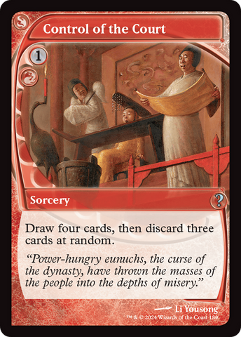 Control of the Court (Future Sight) [Mystery Booster 2] - The Mythic Store | 24h Order Processing