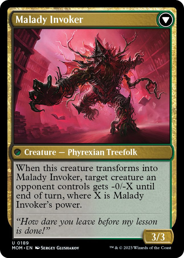 Herbology Instructor // Malady Invoker [March of the Machine] - The Mythic Store | 24h Order Processing