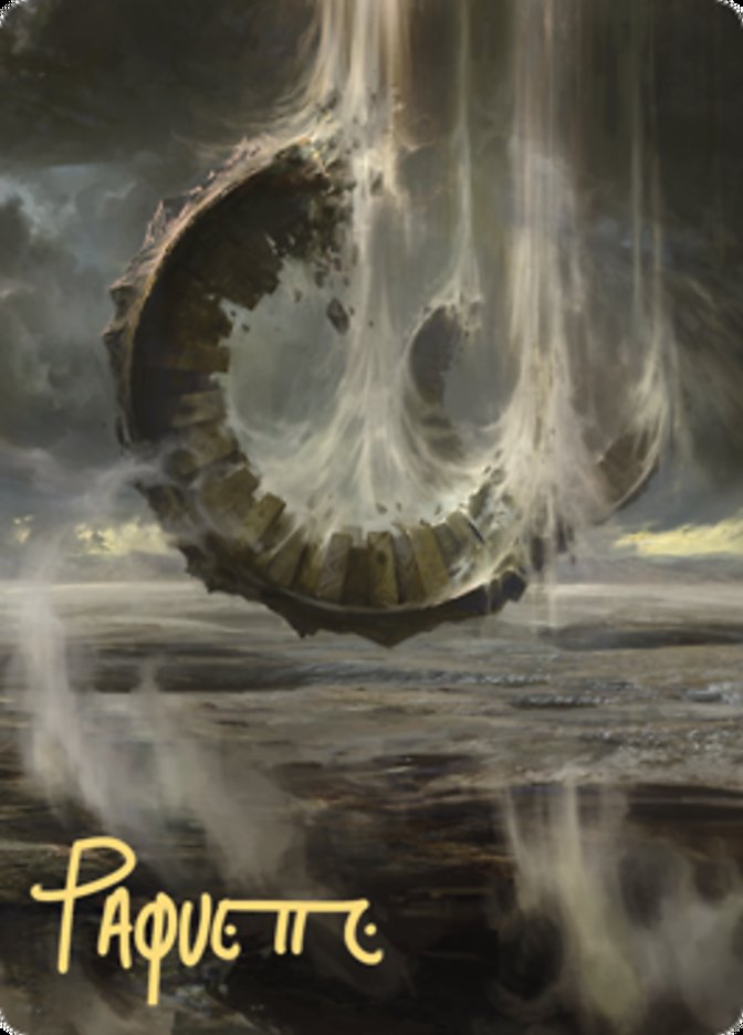 Wasteland Art Card (Gold-Stamped Signature) [Zendikar Rising Art Series] - The Mythic Store | 24h Order Processing