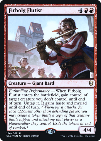 Firbolg Flutist [Commander Legends: Battle for Baldur's Gate Prerelease Promos] - The Mythic Store | 24h Order Processing
