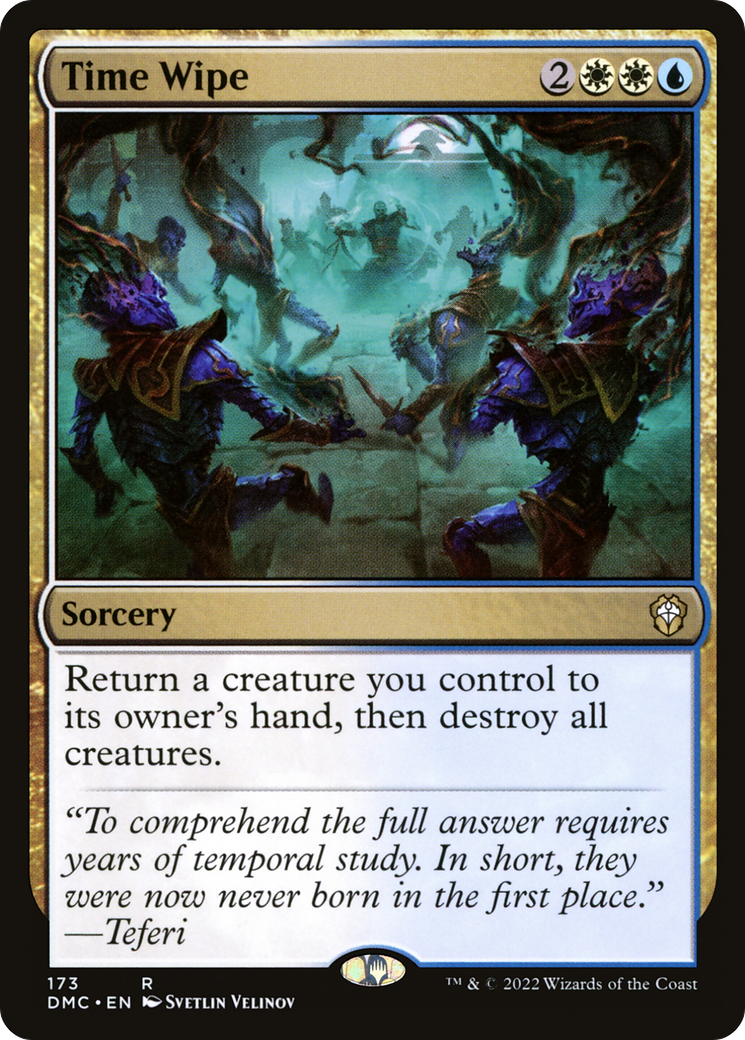 Time Wipe [Dominaria United Commander] - The Mythic Store | 24h Order Processing