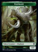 Beast (19) // Elephant Double-Sided Token [Commander Legends Tokens] - The Mythic Store | 24h Order Processing