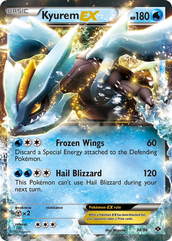 Kyurem EX (38/99) [Black & White: Next Destinies] - The Mythic Store | 24h Order Processing