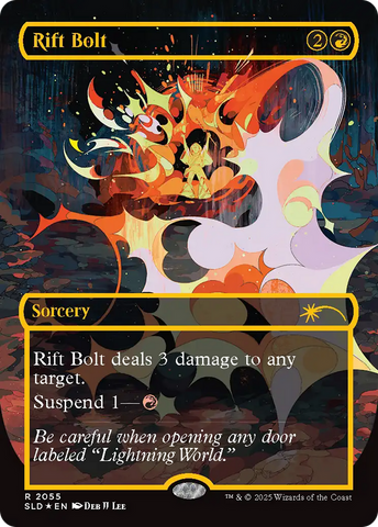 Rift Bolt (2055) (Raised Foil) [Secret Lair Drop Series] - The Mythic Store | 24h Order Processing
