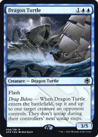 Dragon Turtle (Ampersand Promo) [Dungeons & Dragons: Adventures in the Forgotten Realms Promos] - The Mythic Store | 24h Order Processing