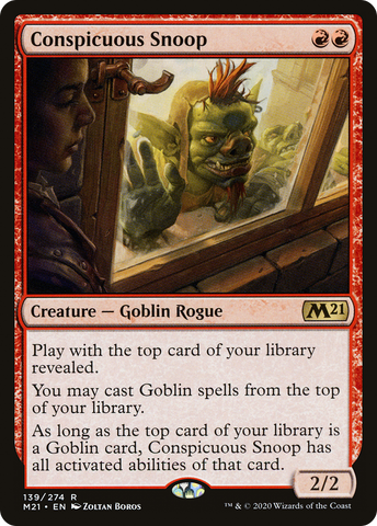 Conspicuous Snoop [Core Set 2021] - The Mythic Store | 24h Order Processing