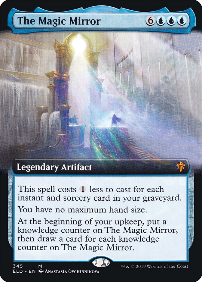 The Magic Mirror (Extended Art) [Throne of Eldraine] - The Mythic Store | 24h Order Processing