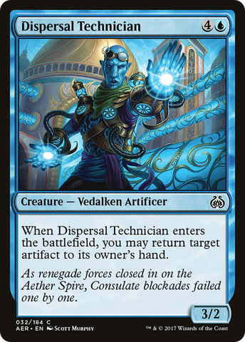 Dispersal Technician [Aether Revolt] - The Mythic Store | 24h Order Processing