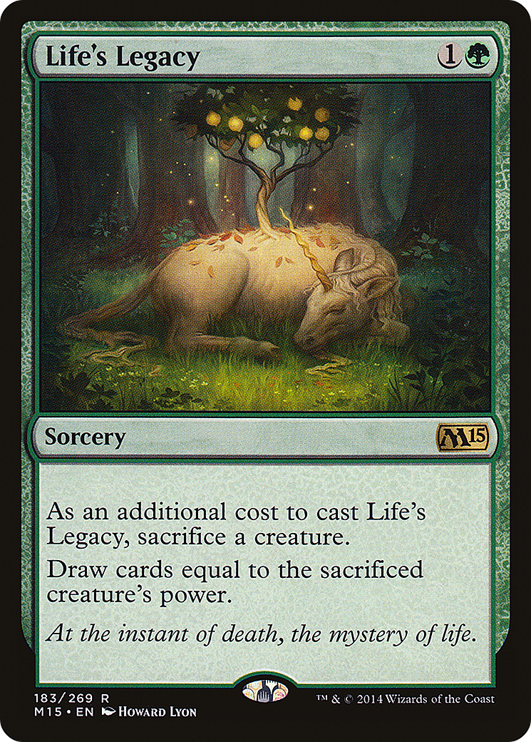 Life's Legacy [Magic 2015] - The Mythic Store | 24h Order Processing