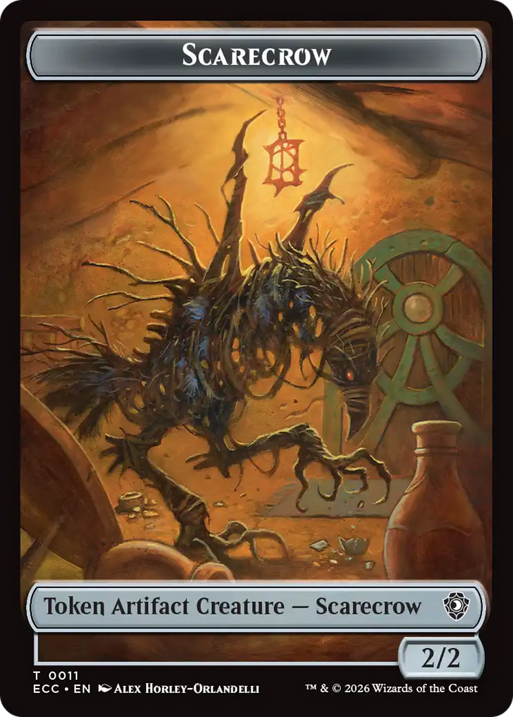 Copy // Scarecrow Double-Sided Token [Lorwyn Eclipsed Tokens] - The Mythic Store | 24h Order Processing