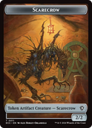 Saproling // Scarecrow Double-Sided Token [Lorwyn Eclipsed Tokens] - The Mythic Store | 24h Order Processing
