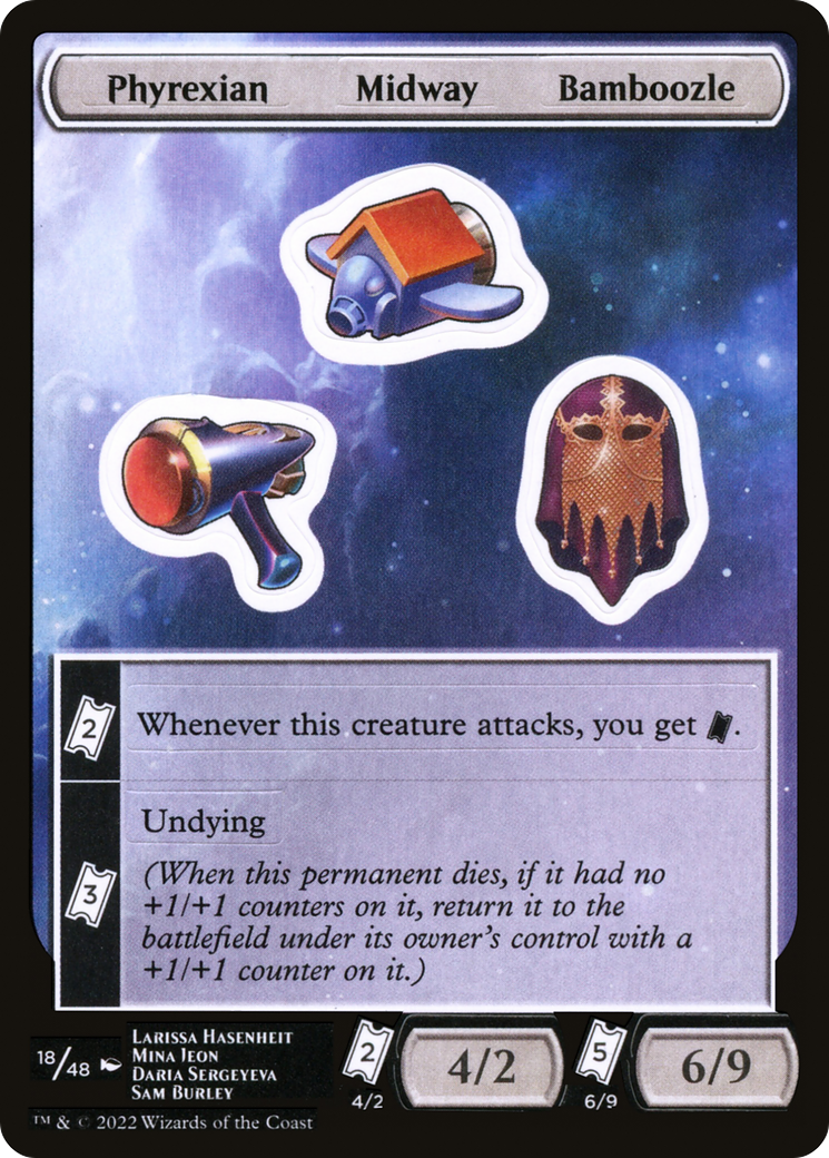 Phyrexian Midway Bamboozle [Unfinity Stickers] - The Mythic Store | 24h Order Processing