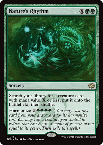 Nature's Rhythm [Tarkir: Dragonstorm] - The Mythic Store | 24h Order Processing