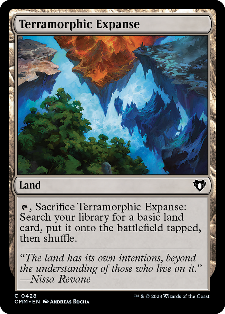 Terramorphic Expanse [Commander Masters] - The Mythic Store | 24h Order Processing