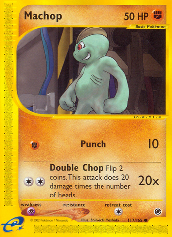Machop (117/165) [Expedition: Base Set] - The Mythic Store | 24h Order Processing