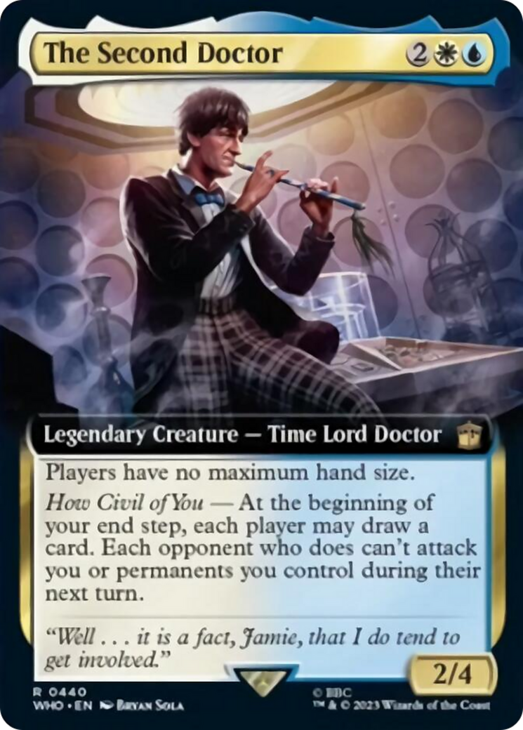 The Second Doctor (Extended Art) [Doctor Who] - The Mythic Store | 24h Order Processing