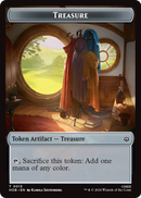 Human Soldier // Treasure (0013) Double-Sided Token [The Hobbit Tokens] - The Mythic Store | 24h Order Processing