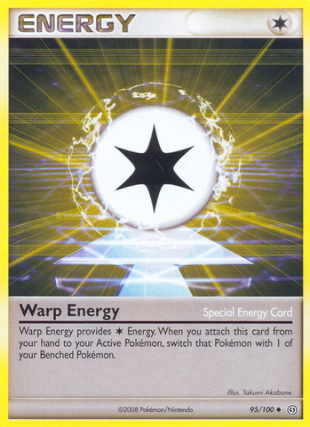 Warp Energy (95/100) [Diamond & Pearl: Stormfront] - The Mythic Store | 24h Order Processing