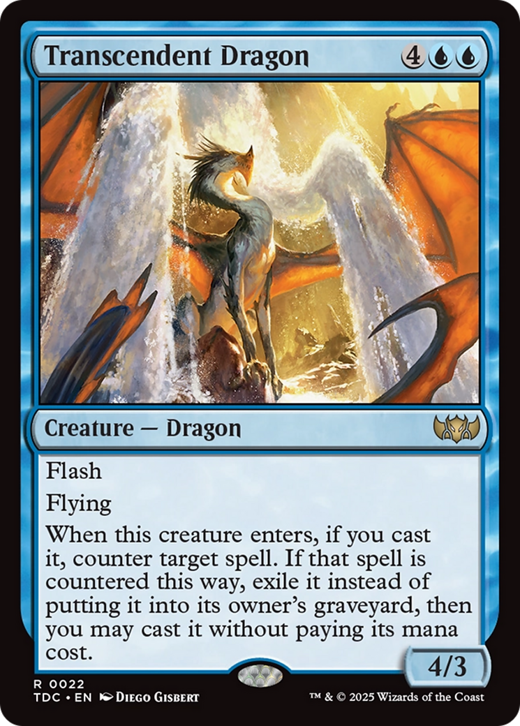 Transcendent Dragon [Tarkir: Dragonstorm Commander] - The Mythic Store | 24h Order Processing