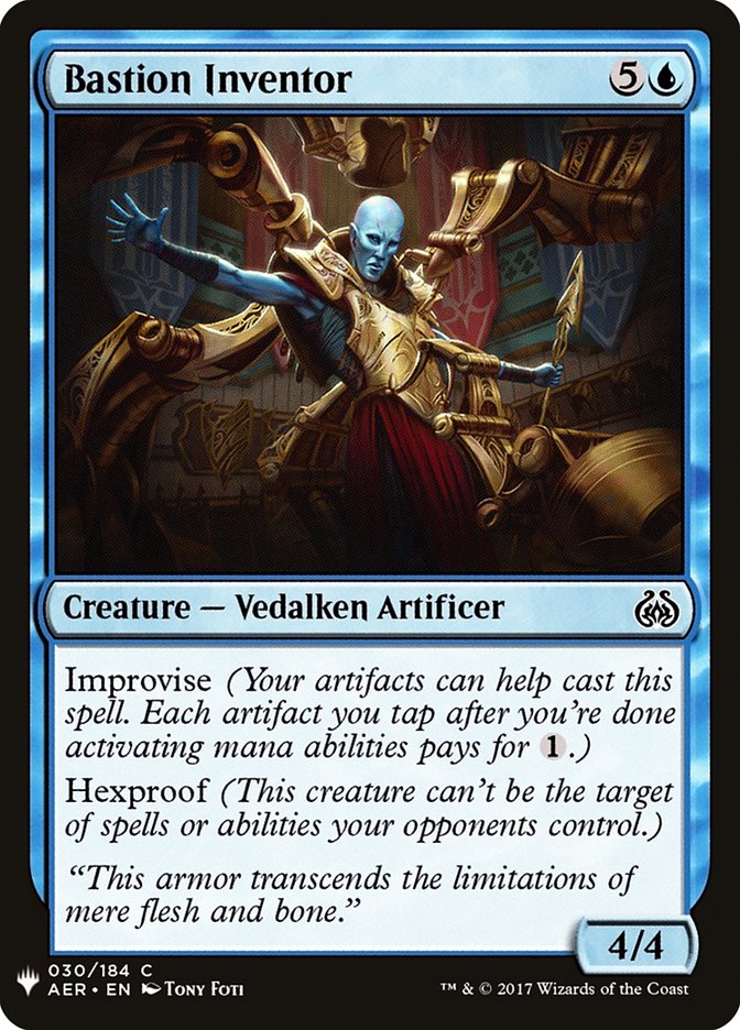 Bastion Inventor [Mystery Booster] - The Mythic Store | 24h Order Processing