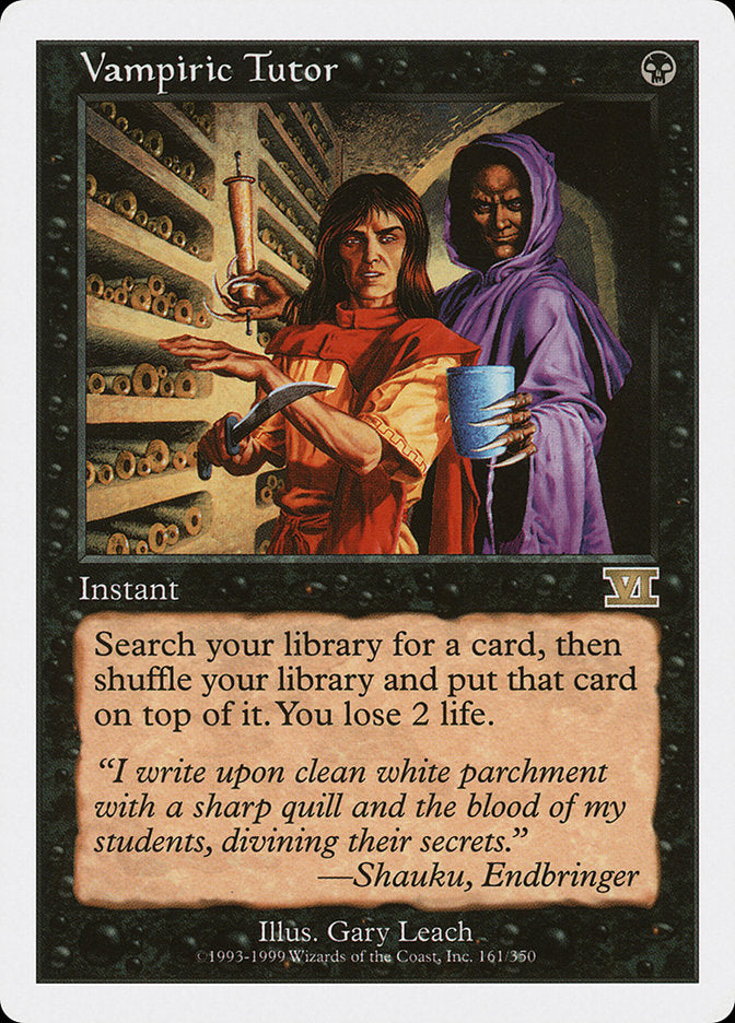 Vampiric Tutor [Classic Sixth Edition] - The Mythic Store | 24h Order Processing