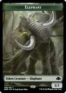 Elephant // Squirrel Double-Sided Token [Dominaria Remastered Tokens] - The Mythic Store | 24h Order Processing
