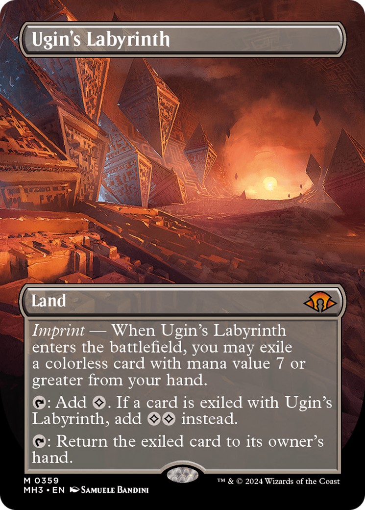 Ugin's Labyrinth (Borderless) [Modern Horizons 3] - The Mythic Store | 24h Order Processing