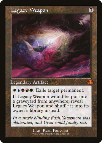Legacy Weapon (Retro) [Dominaria Remastered] - The Mythic Store | 24h Order Processing