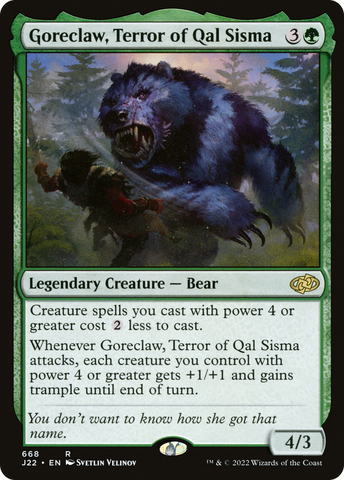 Goreclaw, Terror of Qal Sisma [Jumpstart 2022] - The Mythic Store | 24h Order Processing