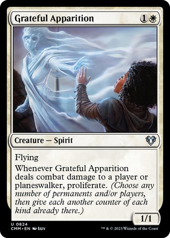 Grateful Apparition [Commander Masters] - The Mythic Store | 24h Order Processing