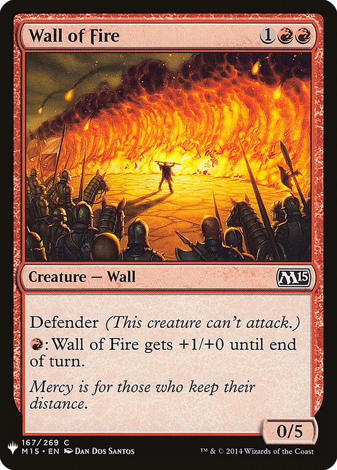 Wall of Fire [Mystery Booster] - The Mythic Store | 24h Order Processing