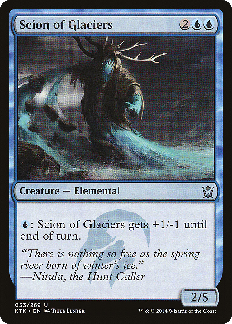 Scion of Glaciers [Khans of Tarkir] - The Mythic Store | 24h Order Processing