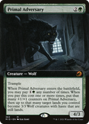 Primal Adversary (Extended Art) [Innistrad: Midnight Hunt] - The Mythic Store | 24h Order Processing