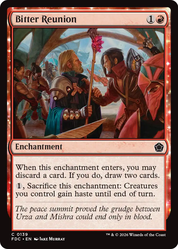 Bitter Reunion [Foundations Commander] - The Mythic Store | 24h Order Processing