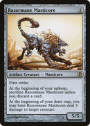 Razormane Masticore [Duel Decks: Elspeth vs. Tezzeret] - The Mythic Store | 24h Order Processing